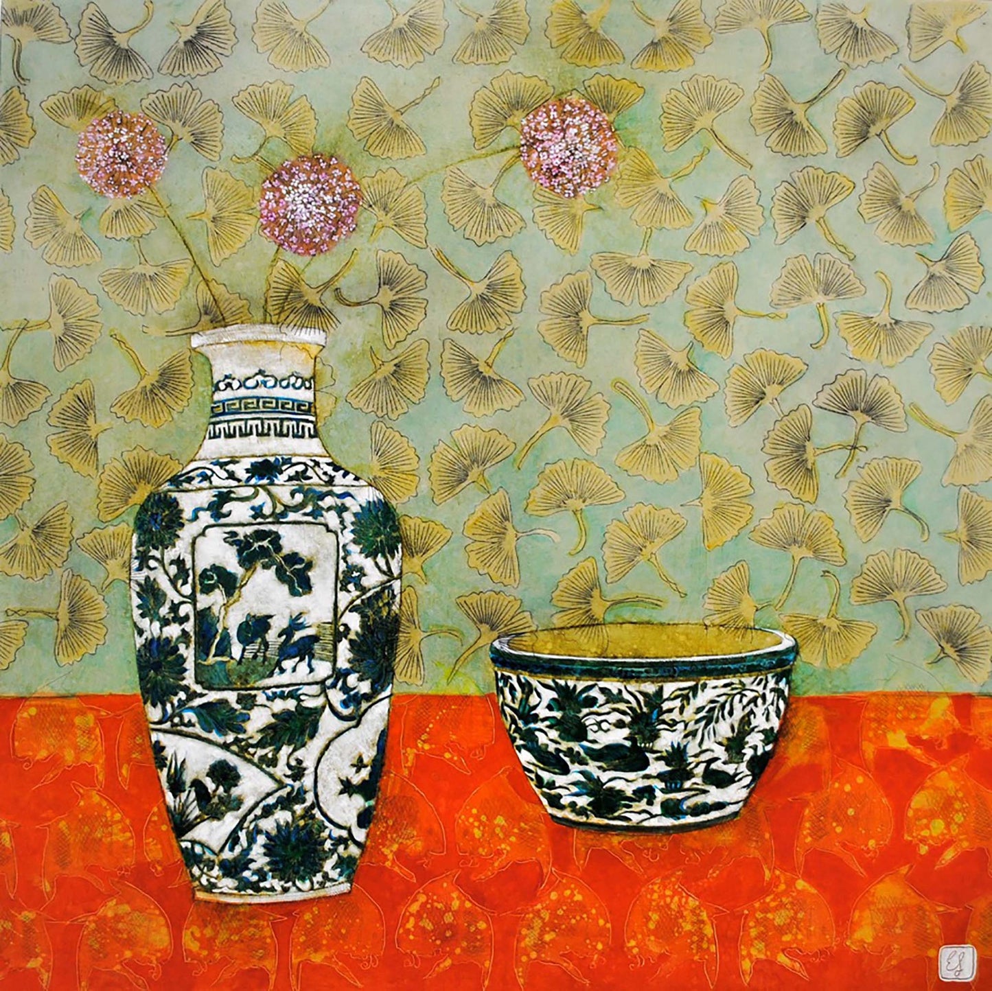 Vase and bowl