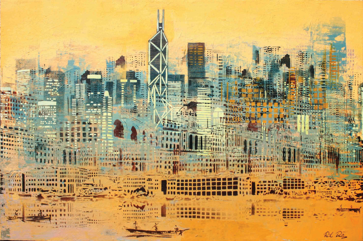 Time travelled, the Hong Kong skyline through the ages